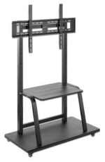 Manhattan Floor TV Mount Up To 100 Inches and 150kg Black - Image 4