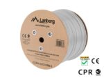 Lanberg U/FTP (STP) Cat.6 (Gigabit) Καλώδιο Δικτύου Ethernet χωρίς ακροδέκτες 305m Γκρι - Image 4