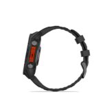 Garmin Fenix 8 Stainless Steel 47mm Waterproof Smartwatch with Heart Rate Monitor (Slate Grey With Black Silicone Band) - Image 3