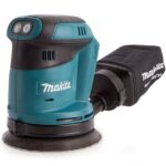 Makita Solo Battery Powered Eccentric Sander 125mm Battery 18V with Speed Control and with Suction System - Image 3