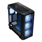 Modecom Horizon Flow Gaming Midi Tower Computer Case with Side Window and Black RGB Lighting - Image 10