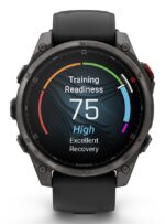 Garmin Fenix 8 Pro Titanium 47mm Αδιάβροχο Smartwatch με eSIM και Παλμογράφο (Carbon Grey DLC Titanium with Black) - Image 6
