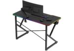 Huzaro Hero 1.7 RGB Black - gaming table - Image 3