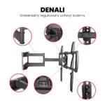 Montis Uchwyt TV „DENALI” 37 - 105  MT162 2.67 m (105 ) Black - Image 8