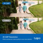 TP-Link Outdoor Pan/Tilt Security Wi-Fi Camera SPEC: 3K 5MP (2880x1620)  2.4 GHz  2 × External Antennas  1 × Ethernet Port  Horizontal 360o - Image 7