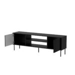 Cama EF CORTINA TV cabinet 180x40x60 black