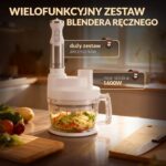 Camry CR 4623 Hand blender set 1600 W white - Image 23