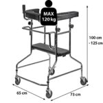 High rehabilitation walking frame (ambona type) ACTIONMED - Image 8