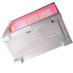 Modecom Volcano Space Apex ARGB Gaming Midi Tower Computer Case with Side Window White - Image 25