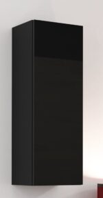 Cama Cabinet VIGO  90  full 90/35/32 black/black gloss - Image 4