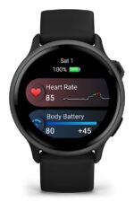 Garmin Vivoactive 6 Aluminium 42mm Waterproof Smartwatch with Heart Rate Monitor (Slate with Black Band) - Image 5