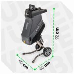 Rozdrabniacz nożowy do gałęzi elektryczny 2500W 45L W94205 WUBER - Image 9