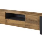 Cama TV stand WOOD wotan/antracite