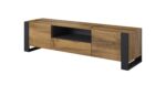 Cama TV stand WOOD wotan/antracite