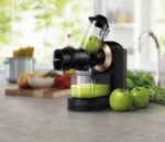 Philips Juicer Slow Press 150W Black - Image 7