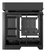 Protech CL660 Gaming Midi Tower Computer Case with Side Window and ARGB Lighting Black - Image 4