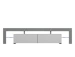 Cama TV stand TORO 200 grey/white gloss - Image 5