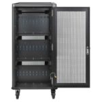 Manhattan Laptop Charging Cabinet Trolley/Cart via USB-C 65W 16  30-bay  Suitable for USB-C laptops (to 16 )  iPads  MacBooks  Chromebooks  other USB-C devices  Bays 395x32.5x290mm  USB-C charging cables included Cabinet  UK & EU - Image 13