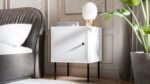 Bedside Tables Bis Wooden White 2 Pieces 45x39x59cm - Image 3