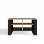 MODERN 4P ARTISAN COFFEE TABLE WITH BLACK LEGS - Image 2
