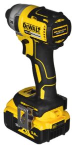 Dewalt Set Impact Drill Driver & Impact Screwdriver Brushless 18V with 2 Batteries 5Ah and Case - Image 2