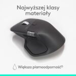 Logitech MX Master 4 Wireless Ergonomic Bluetooth Mouse Graphite - Image 24
