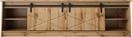 RTV GRANERO cabinet 200x56.7x35 oak wotan