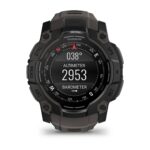 Garmin Instinct 3 AMOLED Aluminium 50mm Αδιάβροχο Smartwatch με Παλμογράφο (Black with Charcoal Band) - Image 6