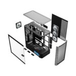 Modecom Volcano AQ400 Gaming Midi Tower Computer Case with Side Window Black - Image 9