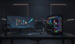 Modecom Volcano Stellar Plus ARGB Gaming Midi Tower Computer Case with Side Window Black - Image 5