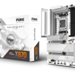 Sapphire PURE X870A Wi-Fi Motherboard ATX with AMD AM5 Socket 52122-02-40G