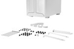 Be Quiet Pure Base 501 DX Gaming Midi Tower Computer Case with Side Window and RGB Lighting White - Image 6