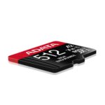 Adata High Endurance microSDXC 512GB U3 V30 A2 UHS-I 100MB/s with Adapter - Image 2