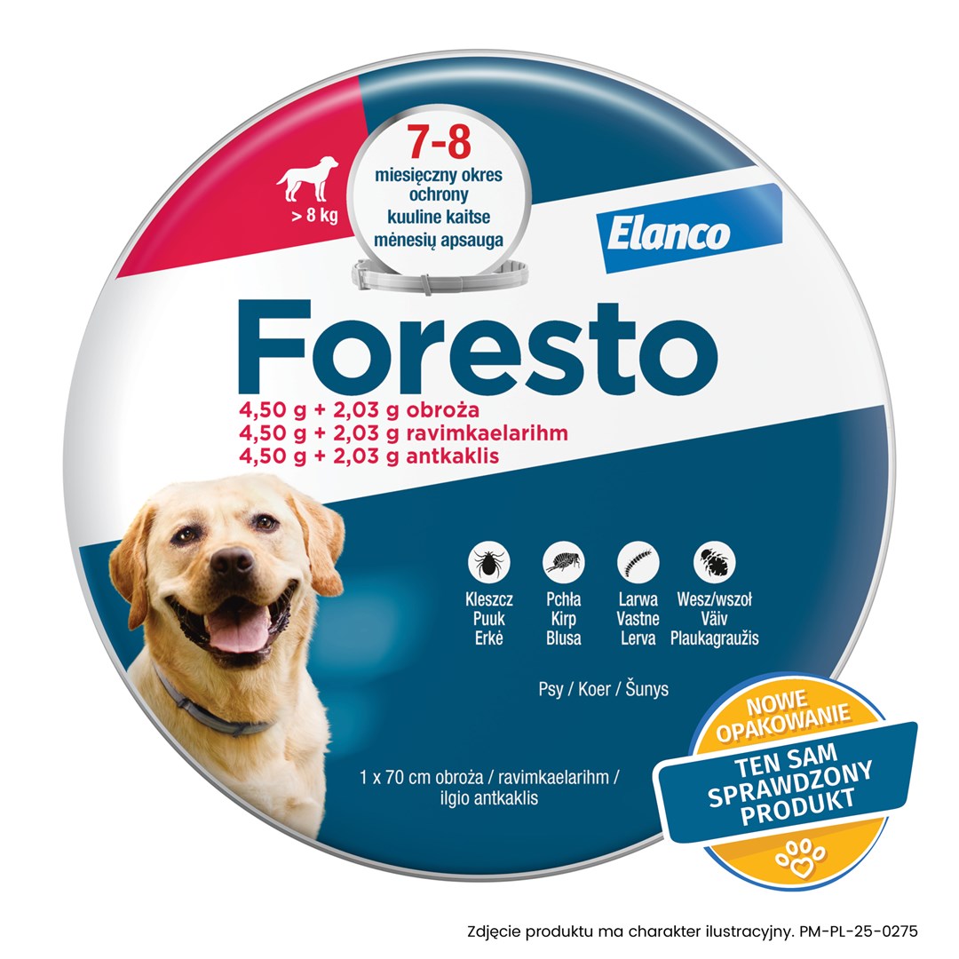 ELANCO Foresto collar for dogs over 8 kg - Image 1