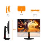 AOC G4 25G4ZR computer monitor 62.2 cm (24.5 ) 1920 x 1080 pixels LCD Black  Red - Image 3