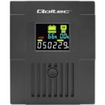 Qoltec FR UPS Line-Interactive 1500VA 900W with 4 Power Plugs - Image 4