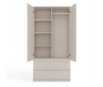 Double Door Wardrobe Kashmir 90x50x180cm - Image 3