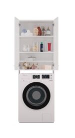 Bathroom cabinet Pola DD - White - Image 2