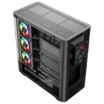 MODECOM Volcano Volcano AQ100 ARGB Midi Black - Image 9