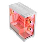 Modecom Volcano Space Apex ARGB Gaming Midi Tower Computer Case with Side Window White - Image 33