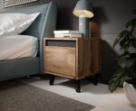 Bedside Tables Wooden Brown 2 Pieces 40x38x45cm - Image 3