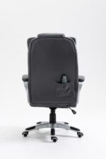 Activejet heated office chair with massage YK7304 grey - Image 9