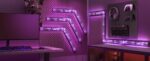 Govee Gaming Wall Light (4+1) Bluetooth/WiFi Decorative Lamp Bar Light Black 5pcs - Image 6