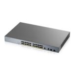 Zyxel GS1350-26HP Managed L2 PoE+ Switch with 24 Gigabit (1Gbps) Ethernet Ports and 2 SFP Ports - Image 2