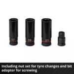 Einhell TP-CW 18/260-C Li BL Brushless Impact Wrench Battery 18V Solo with Socket 1/2" - Image 3
