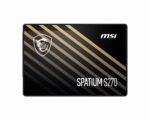 MSI SPATIUM S270 SATA 2.5 240GB internal solid state drive 2.5  Serial ATA III 3D NAND - Image 2