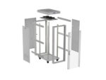 19  42U 600 × 1000 GREY FLOOR-STANDING RACK CABINET WITH GLASS DOOR AND LCD  LANBERG (FLAT PACK) - Image 7