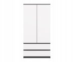 MALWA SS-90 wardrobe  anthracite/white - Image 4