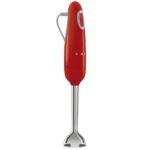 Smeg 50's Style Hand Blender With Inox Rod 700W Red - Image 2
