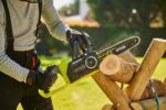 Ryobi OCS1830 Battery Chainsaw Solo Brushless 18V 3.2kg with Blade 30cm - Image 9